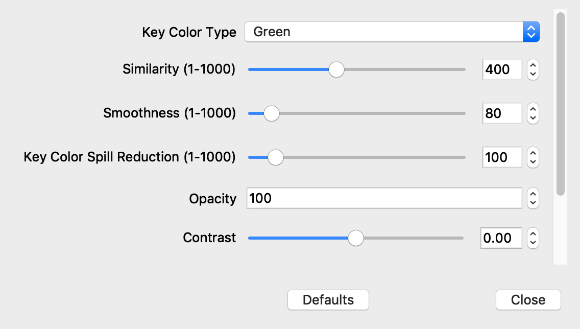 Green Screens MyVideoSpot