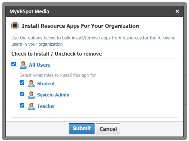 Installing MyVRSpot Media for Everyone